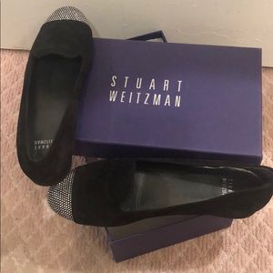 NWT Stuart Weitzman Suede Flats